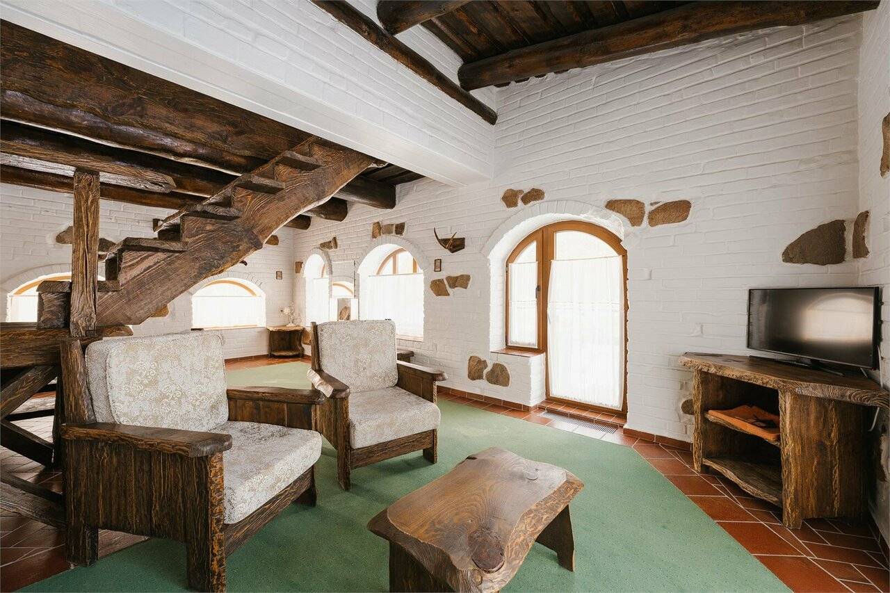 Фотографии номера Альпийский дом. Шале (двухуровневый номер) в Парк-Отеле Усадьба Мещёрская Гусь-Хрустальный